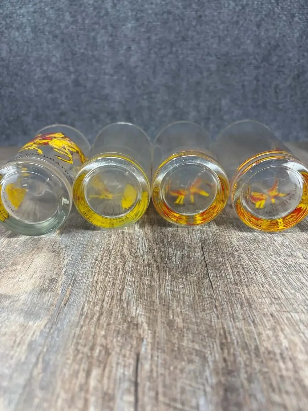 Vintage set clear